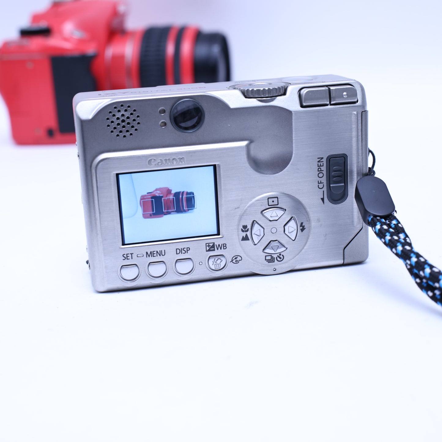 ［スマホ転送セット］Canon IXY Digital 300a コンデジ コンパクトデジタルカメラ メモリーカード等付